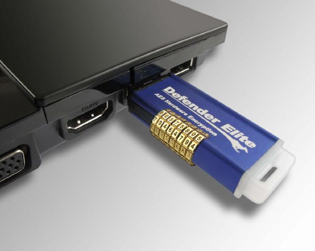 Verschlüsselter USB-Datentresor: